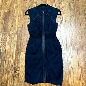Bebe black bodycon dress size S